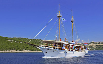 Segelkreuzfahrt MS Poseidon Kroatien Segelkreuzfahrt MS Poseidon in Kroatien