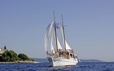 Segelkreuzfahrt MS Pravedan Kroatien Segelkreuzfahrt MS Pravedan in Kroatien